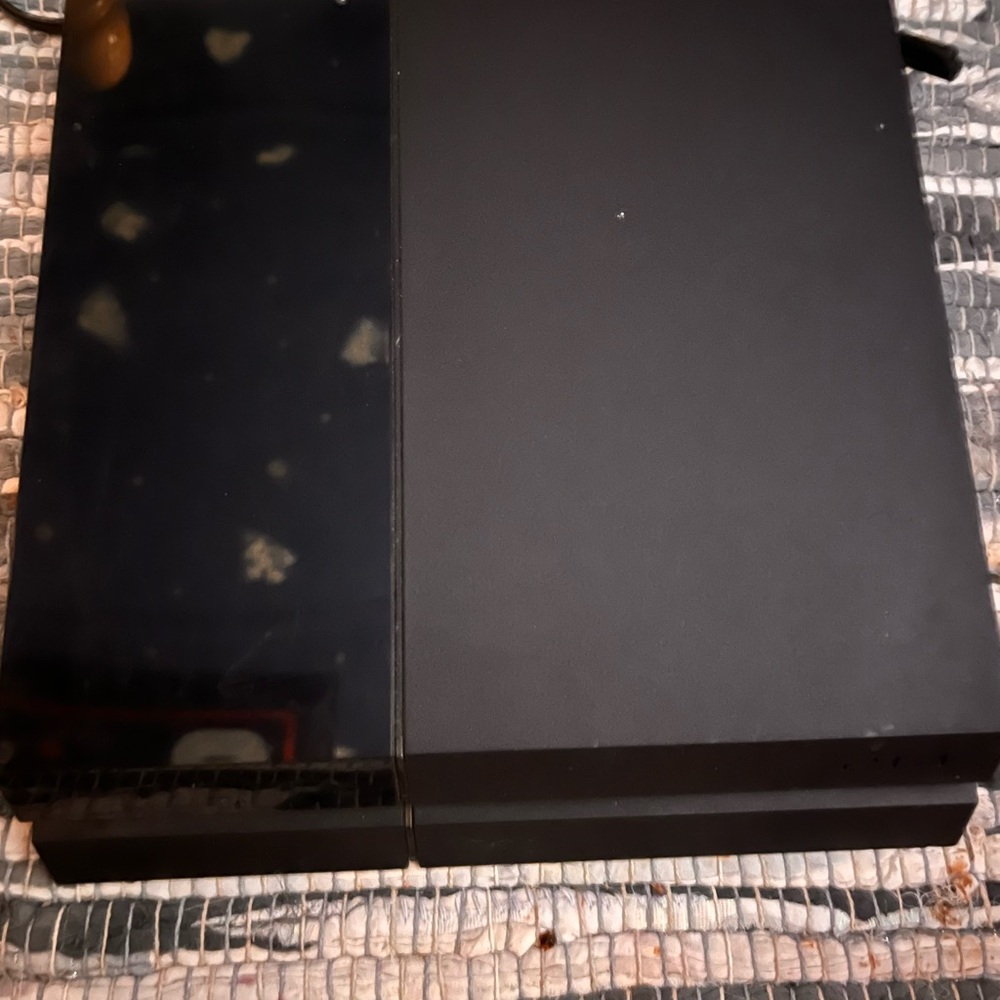 Sony Black Gaming Console